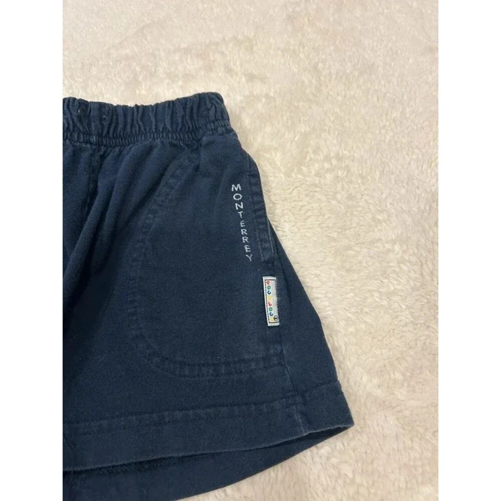 90s Vintage Poco Loco Brand Boys Small Cotton Pull On Shorts